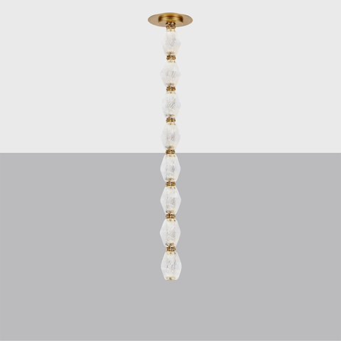 Collier 24 Pendant Light | Luxury Crystal LED Lighting Sculpture