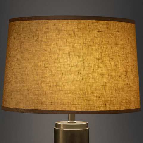 Drum Linen Shade – Premium 100% Natural Linen Lamp Shade