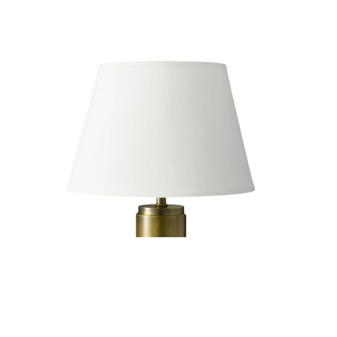 English-Barrel Linen Shade