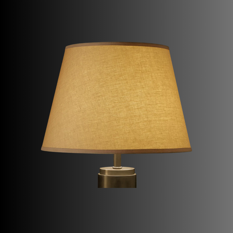 English-Barrel Linen Shade