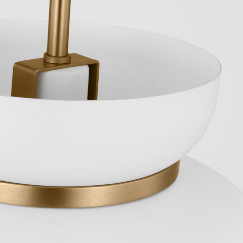 Pemberton Medium Pendant Light | Modern Minimal Steel Fixture