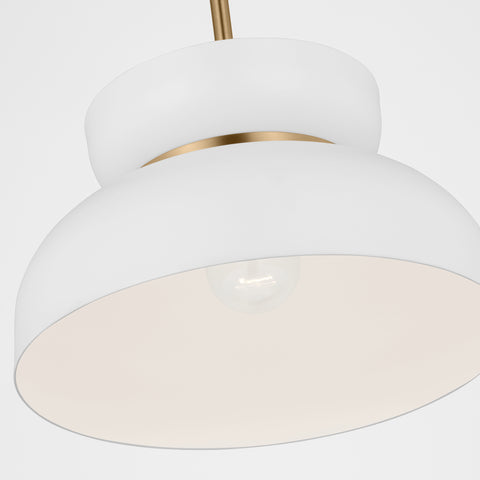 Pemberton Medium Pendant Light | Modern Minimal Steel Fixture