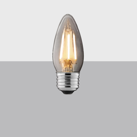 Bullet Tip Filament LED Bulb 4.5W | E26 Clear 2700K Dimmable