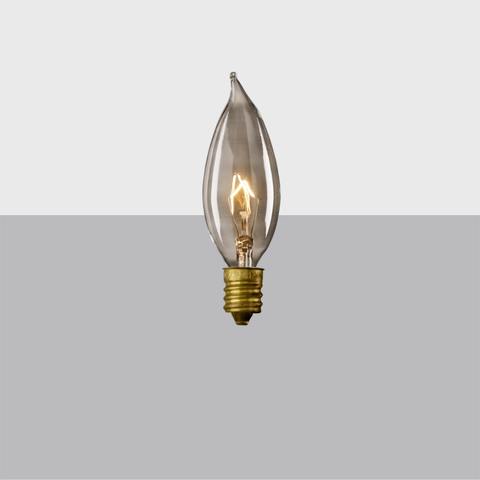 Flame Candelabra Incandescent Bulbs (Set of 6)