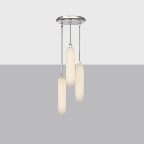 Formosa 3-Light Pendant Light | Modern LED Glass Fixture