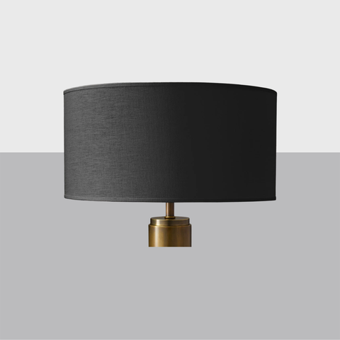 French Drum Linen Shade – Premium 100% Linen Lamp Shade
