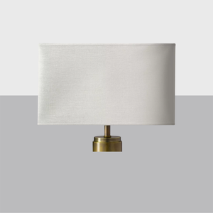 French Rectangular Linen Shade – Premium 100% Linen Lamp Shade
