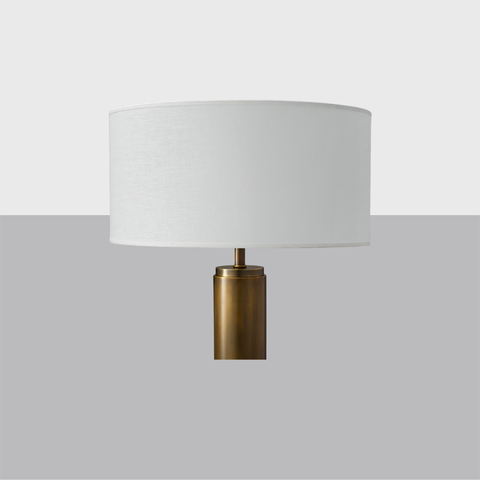 French Drum Linen Shade – Premium 100% Linen Lamp Shade