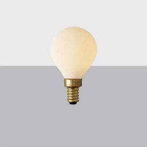 G14 4" Globe E12 Matte Porcelain LED
