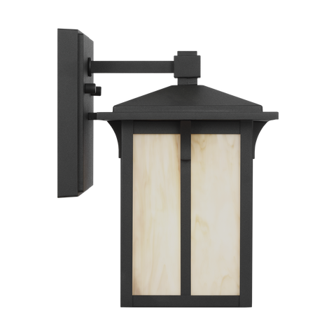 Tomek 1-Light Small Wall Lantern | Minimalist Architectural