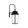 Portola 26" Arm Wall Lantern | Etched Glass Gooseneck 2-Finish