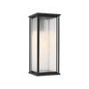 Audley 24" Integrated LED Outdoor Lantern | 2-Finish Rectangular Fixture