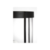 Luning 13" Outdoor Post Lantern | Industrial Modern Exterior Light