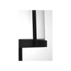 Luning 13" Outdoor Post Lantern | Industrial Modern Exterior Light