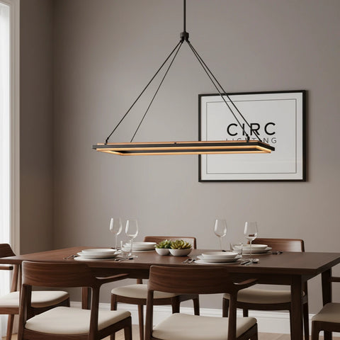 Peralta Rectangular Chandelier 48"