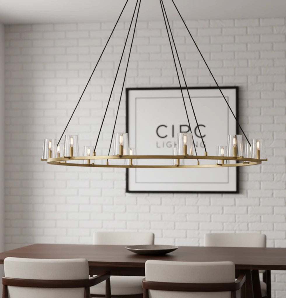 Pauillac Round Chandelier 60"