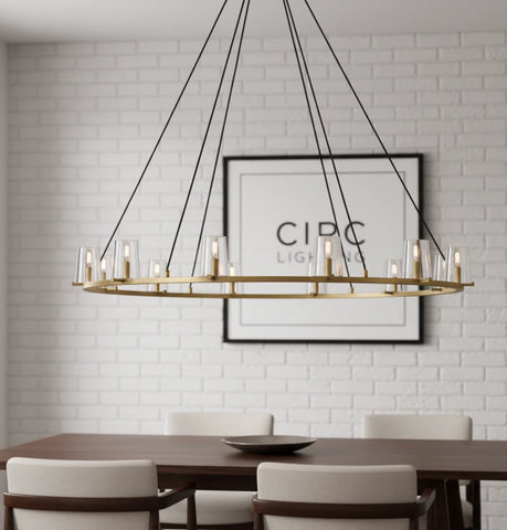 Pauillac Round Chandelier 60"