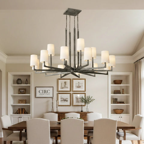 Wright Round Chandelier 60"