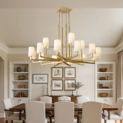 Wright Round Chandelier 60"