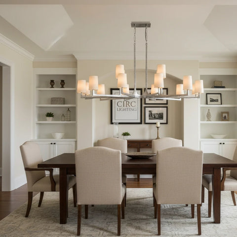 Wright Round Chandelier 60"