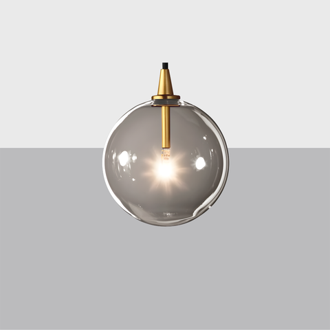Glass Globe Mobile Pendant – Luxury LED Ceiling Light