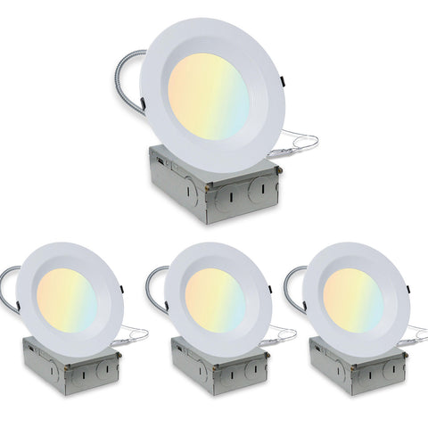 16W–27W LED Architectural Downlight – Multi-Power High-Efficiency Lighting