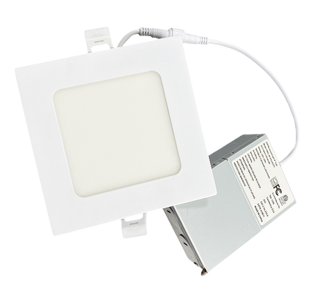 12W Slim LED Downlight 1300LM with Adjustable CCT & 110° Beam Angle