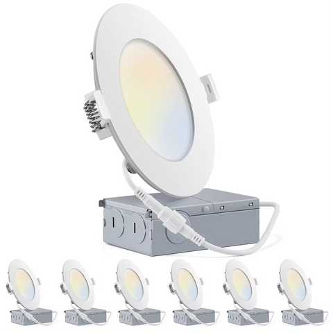 CIRC 6-Inch LED Recessed Downlight 12W | Selectable CCT