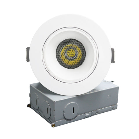 8W LED Downlight – Adjustable 24°/36° Beam with 3CCT