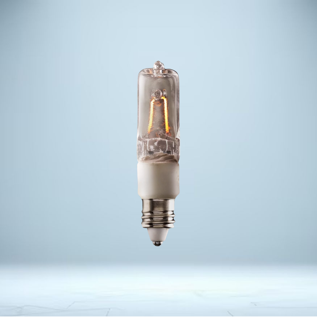 T4 Tube Mini-Candelabra Halogen Bulb