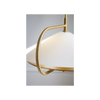 Gesture Wide Pendant Light | Modern Glass Ceiling Fixture