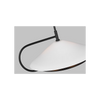 Gesture Wide Pendant Light | Modern Glass Ceiling Fixture