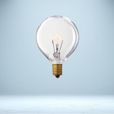 25W E12 CANDELABRA BASE BULB