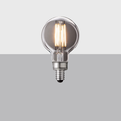G16.5 Globe Candelabra LED Bulb 5.5W | E12, 500lm 2700K
