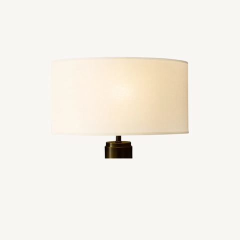 Luce Drum Silk Shade – Premium Drum Lamp Shade for Table & Floor Lamps
