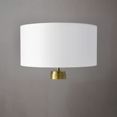 Luce Drum Silk Shade – Premium Drum Lamp Shade for Table & Floor Lamps