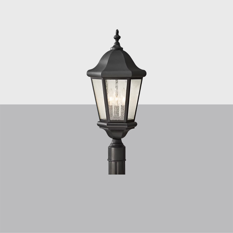 Martinsville 22" Post Lantern | Victorian Style Outdoor Post Lighting
