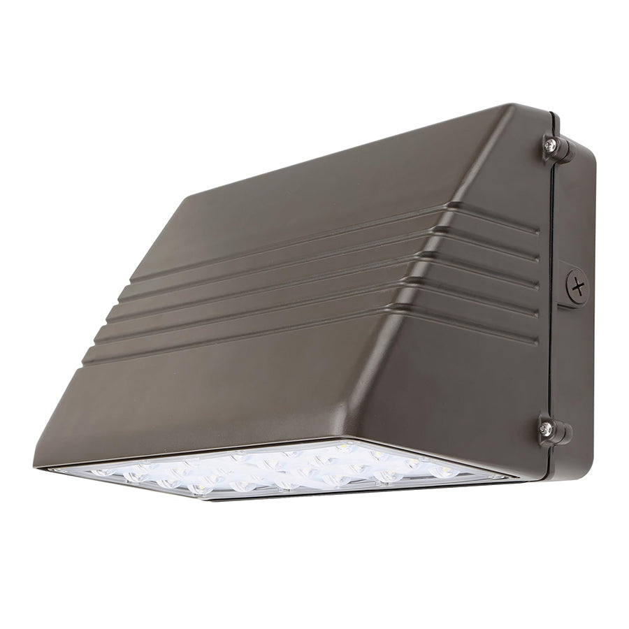 CIRC 28W-70W LED FULL CUT-OFF WALL PACK CCT TUNABLE 3/4/5K 120-277VAC WITH PHOTOCELL