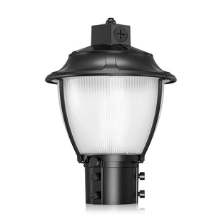 LED Post Area Light 36W–100W | CCT Tunable 3K/4K/5K | Built-In Photocell