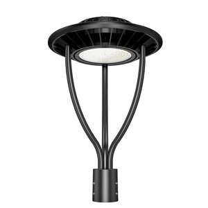 LED Circular Area Light | CCT Tunable 3K/4K/5K | Multi-Power 60W–150W | Built-In Photocell