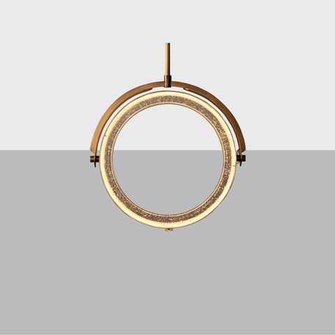 Olympic Pendant – Modern Steel & Glass LED Light
