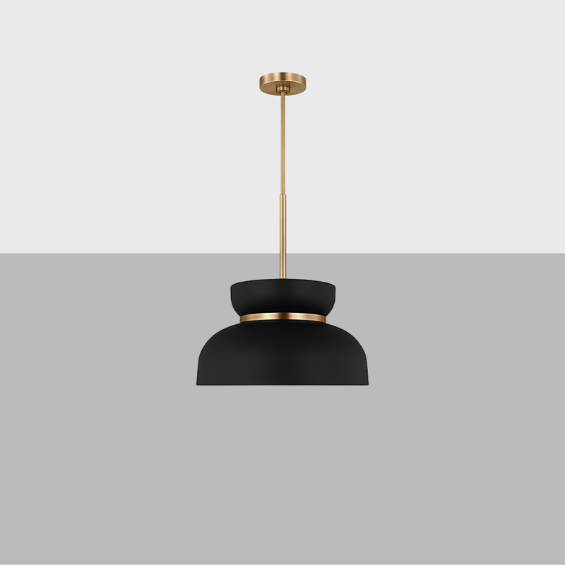 Pemberton Medium Pendant Light | Modern Minimal Steel Fixture