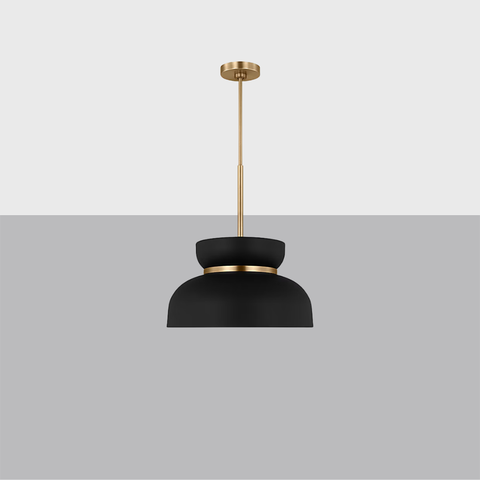 Pemberton Medium Pendant Light | Modern Minimal Steel Fixture