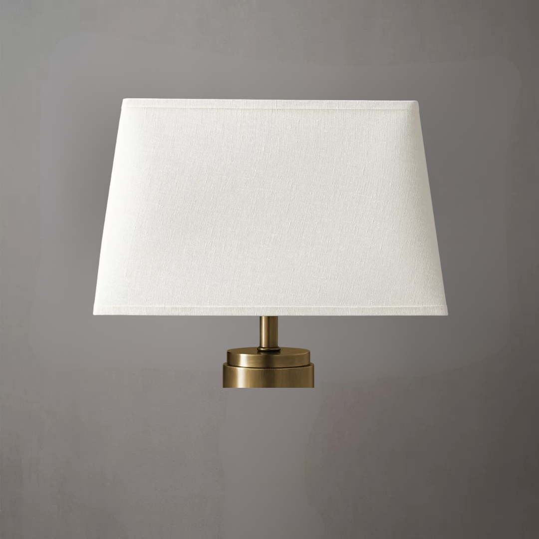 Rectangular Linen Shade – Premium 100% Natural Linen Lamp Shade