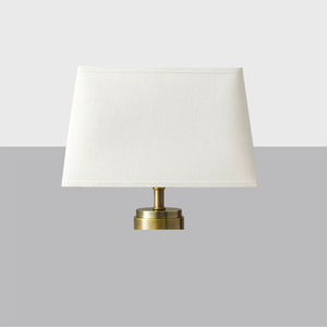 Rectangular Linen Shade – Premium 100% Natural Linen Lamp Shade