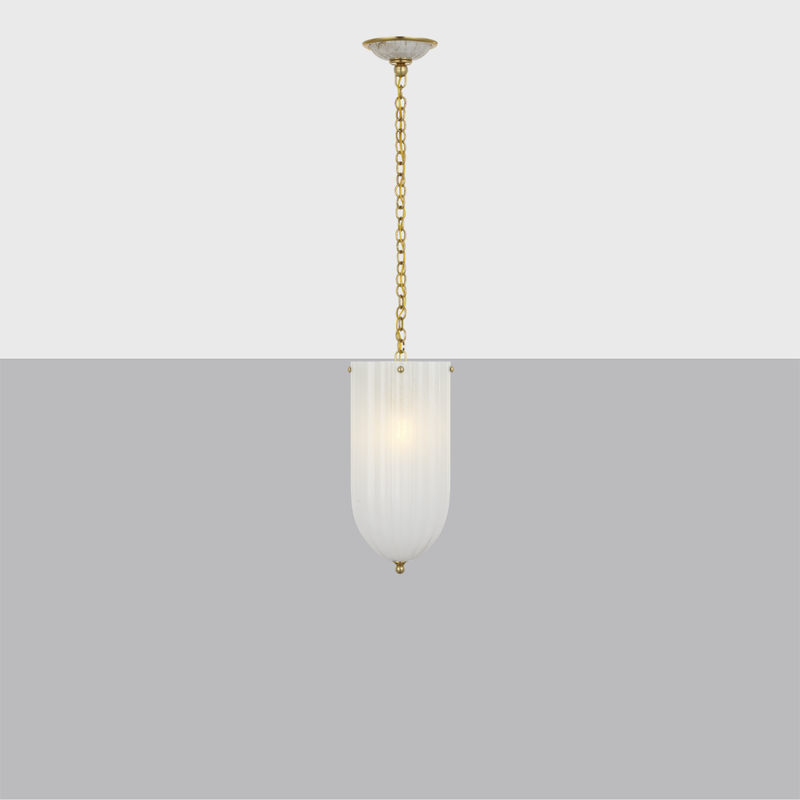 Rosehill 8" Pendant Light | Modern Glass Ceiling Fixture