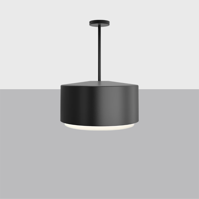 Roton 18 Outdoor Pendant Light | Modern LED Exterior Fixture