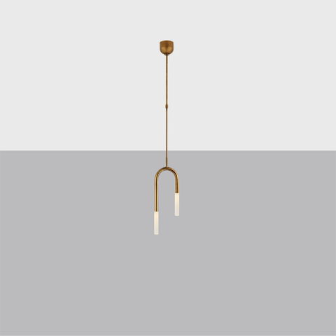 Rousseau Small Asymmetric Pendant Light | Modern LED Fixture