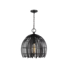 Hanalei Small Pendant Light | Woven Basket Modern Pendant Fixture