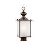 Jamestowne One Light Outdoor Post Lantern 82570 | Traditional Compact